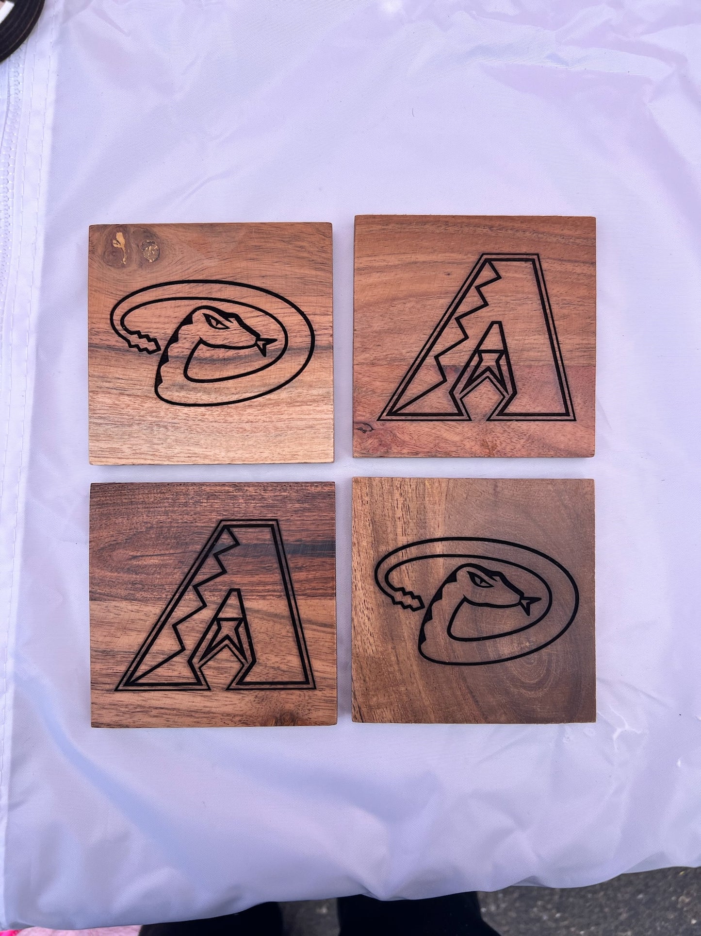 Custom Coasters (set of 4, 2 designs)