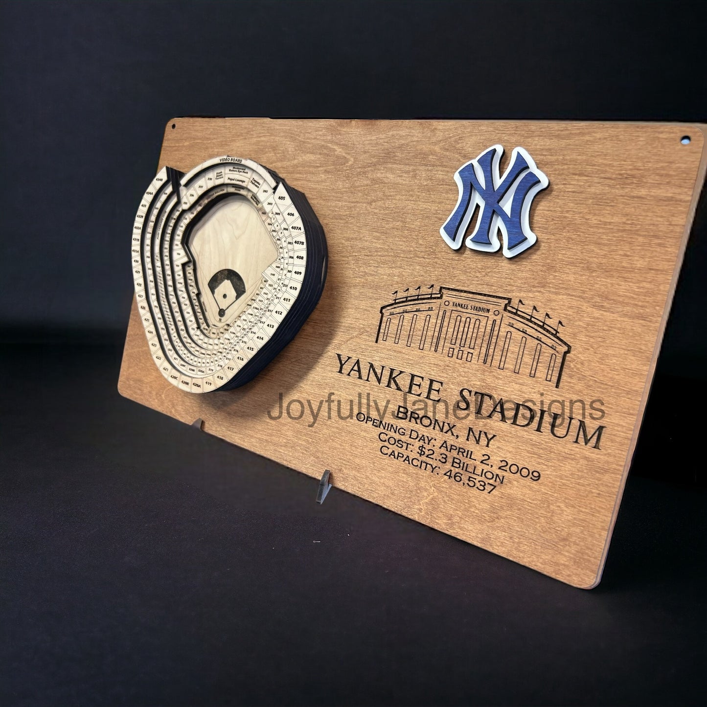 New Yankee Stadium/New York Yankees 3D Display Art