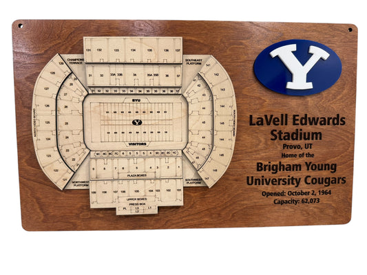BYU University LaVell Edwards Stadium