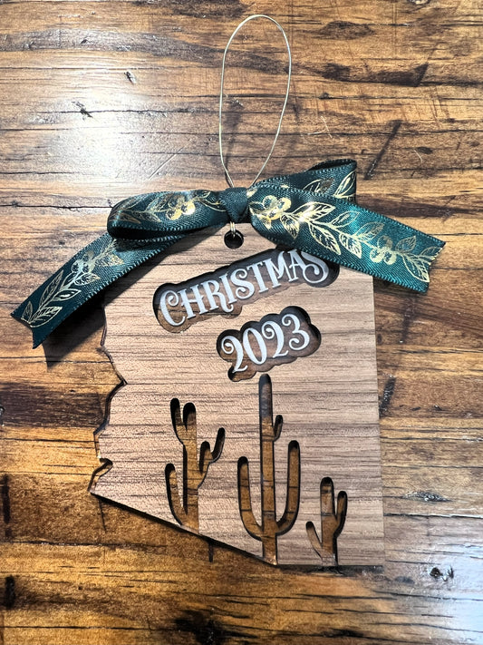 Arizona Silhouette *2024* Ornament