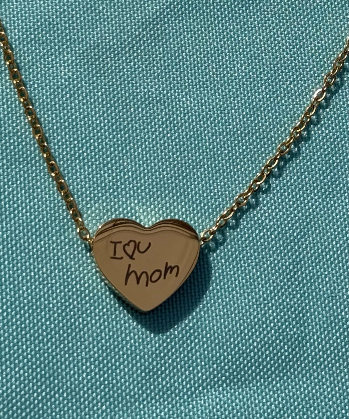 Traced Handwriting Necklace