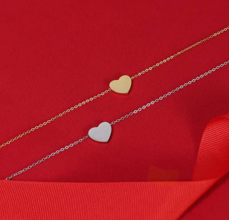 Personalized Heart Pendant Necklace