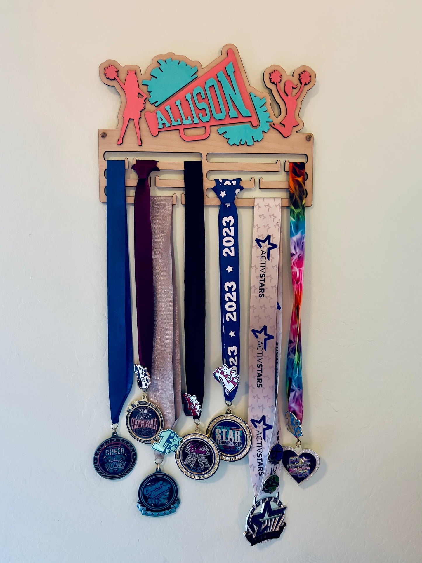 Personalized Medal Display