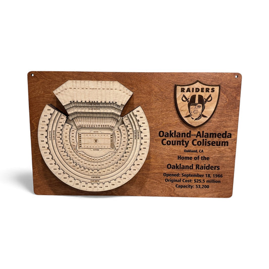Oakland-Alameda County Coliseum; Oakland Raiders